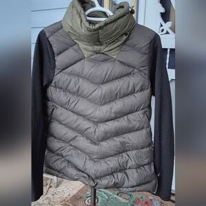 Women's Two-Tone Puffer Jacket